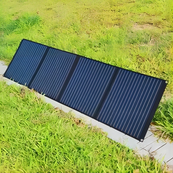 Tragbare 100-W-2-Ordner-Modultasche für Photovoltaik-Solarmodule für Campingausflüge