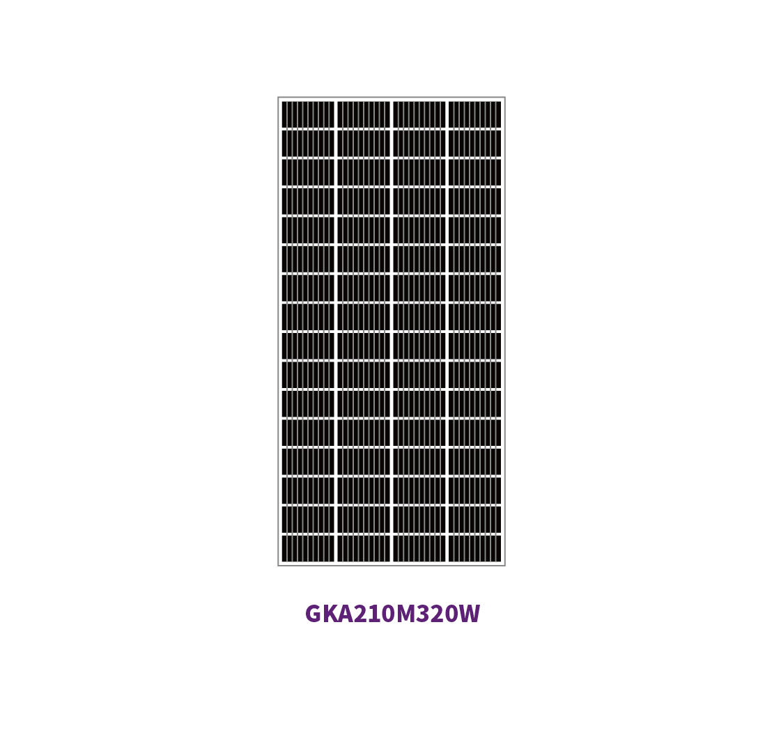 210 mm MONO 36 Zellen 360 W Solarpanel 