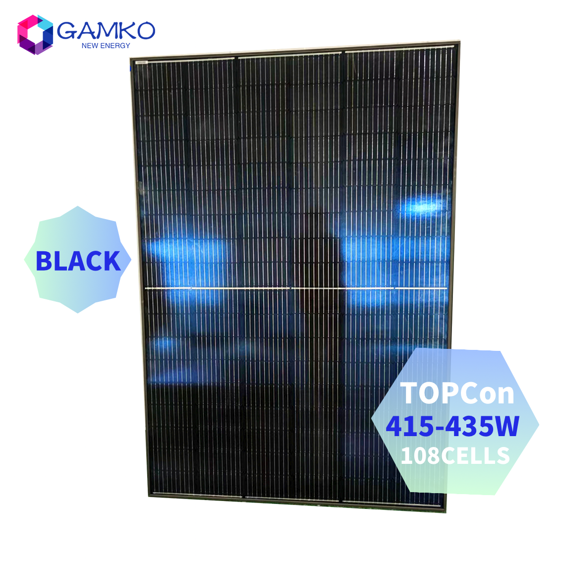 Heißverkaufte bifaziale 550 W 210 mm 108 Zellen Solar- und Photovoltaikmodule Solarmodule Solarmodule 