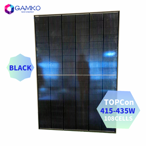 Hocheffiziente bifaziale vollschwarze Solarmodule für den Heimgebrauch, 430 W, 435 W, Solarmodule TOPCon 415 W, 420 W, 425 W