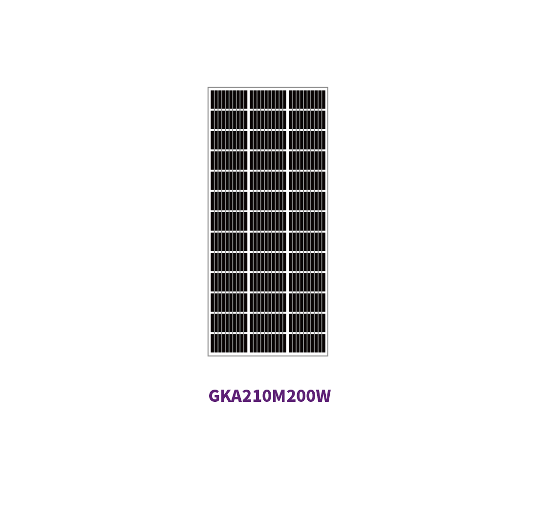 210 mm MONO 36 Zellen 360 W Solarpanel 