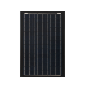 157 mm 36 PERC-Solarzellen Kleines Solarpanel 100 W Vollschwarzes Mono-Solarpanel für tragbares Solarstromsystem