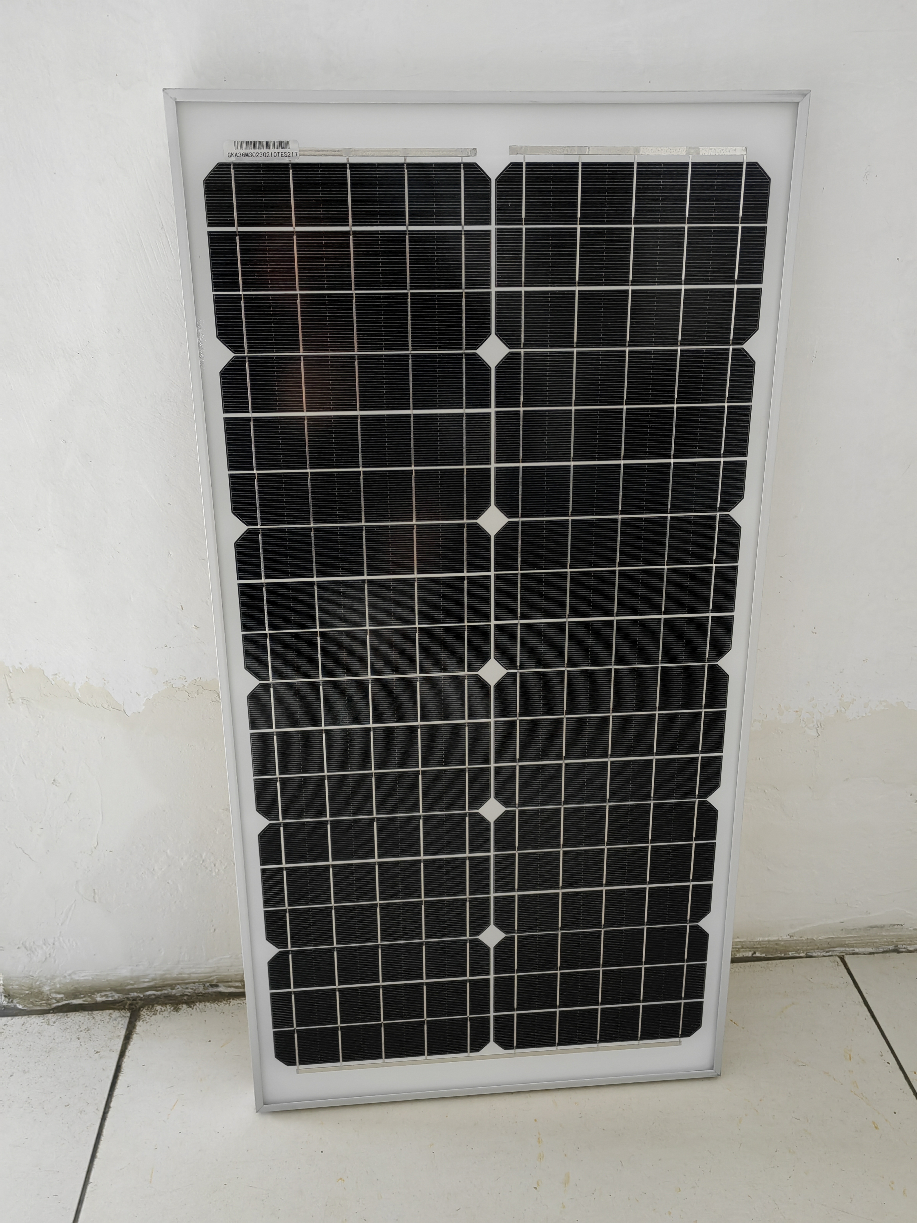 157 mm 36 PERC-Solarzellen 30 W Mono-Solarpanel Leicht zu transportierende Größe Anpassbares monokristallines Power-Panel