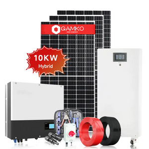 8KW Hybrid-Solarspeichersystem PV-Modul Solarsystem-Kit mit Batterie Heimgebrauch 5KW 10KW 12KW