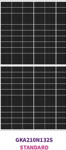 720-W-HJT-Doppelglas-Solarmodul Bifacial-Solarmodul mit hoher Ausgangseffizienz